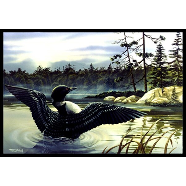 Jensendistributionservices Loon Country Indoor & Outdoor Mat, 18 x 27 in. - MI2556288