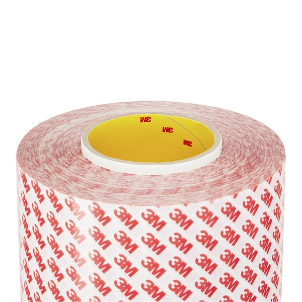 3M Film Tape, 1 in W, 54 3/4 yd L, 8 mil, Polyester Film, Double-Sided, 10 PK - GPT-020