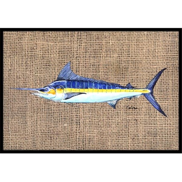 Carolines Treasures Carolines Treasures 8773JMAT 24 x 36 in. Fish - Marlin Indoor Or Outdoor Doormat - 8773JMAT