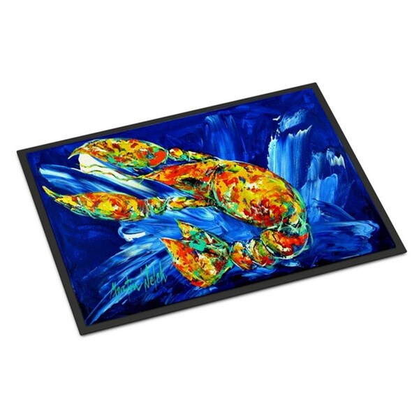 Carolines Treasures Not your Plano Crawfish Indoor or Outdoor Mat, 24 x 36 in. - MW1228JMAT