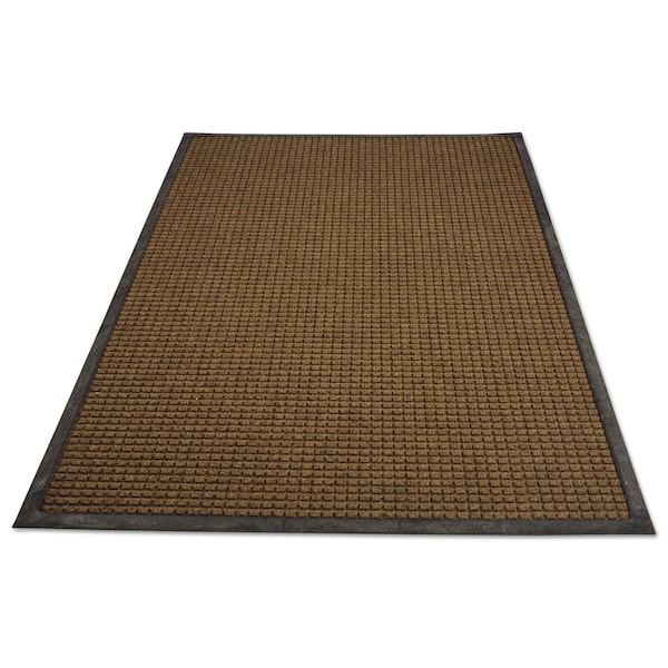 Guardian Floor Protection Scraper Mat, 0.25" Thick, Brown, 48 in W x 72 in L - WG040614