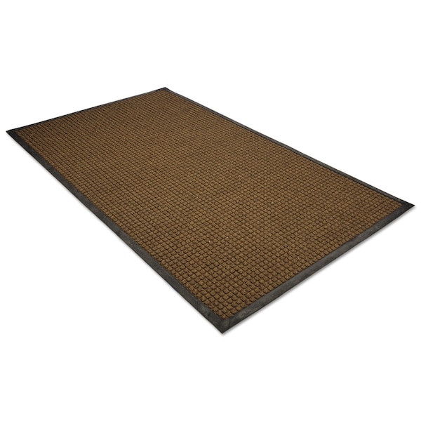 Guardian Floor Protection Scraper Mat, 0.25" Thick, Brown, 48 in W x 72 in L - WG040614