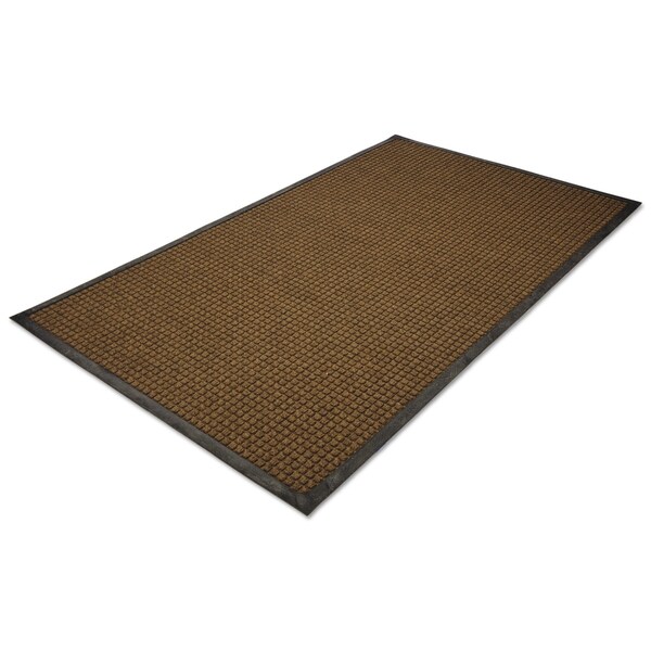 Guardian Floor Protection Scraper Mat, 0.25" Thick, Brown, 48 in W x 72 in L - WG040614