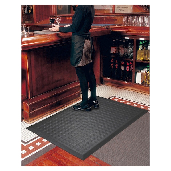 M+A Matting Complete Comfort II Mat, Black 3' x 5' - 594035900