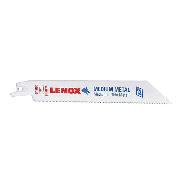 Lenox 6" L x Metal Cutting Reciprocating Saw Blade - 20529B618R
