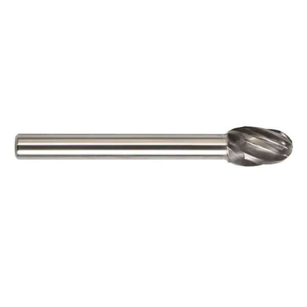 Magnum Carbide Burr, Series 7000EAL, 58 Head Dia, 916 Length of Cut, Oval Shape SE Head Shape, Alumi - 7EAL140