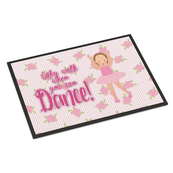 Carolines Treasures 18 x 27 in. Ballet Brown Short Hair Indoor or Outdoor Mat - BB5385MAT