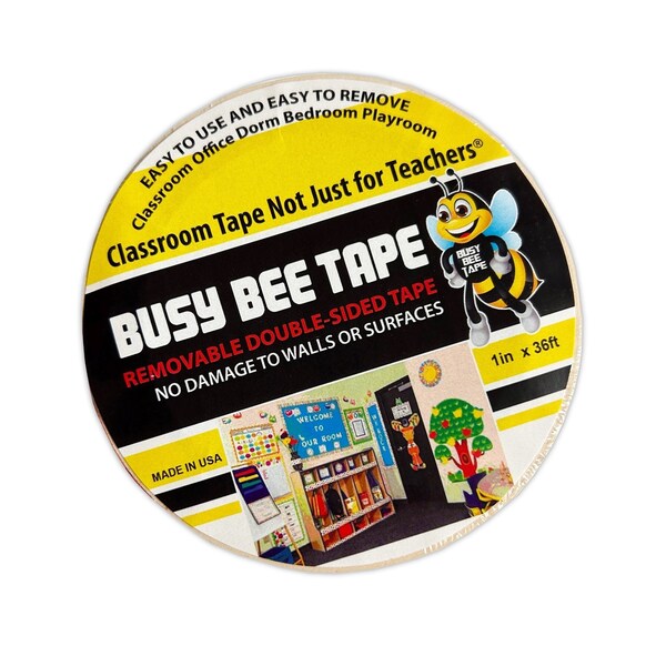 Magic Mounts Busy Bee Tape, 1in x 36ft, 3PK - 3242