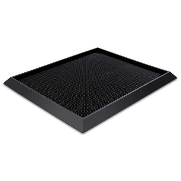 Wearwell Footwear Sanitizing Mat, Blck, 2ft8"x3ft3" - 222