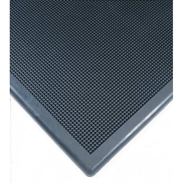 Wearwell Footwear Sanitizing Mat, Black, 2ftx2ft 8" - 222