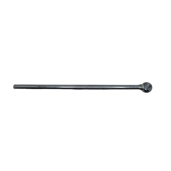 Eagle Cutting Tools SD-1 1/4 X 6in OAL BALL SOLID CARBIDE DOUBLE CUT BURR - CB-SD-1-L6-D