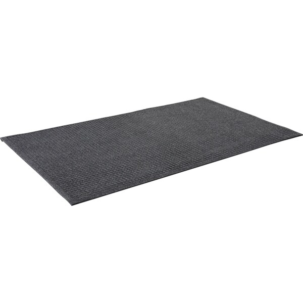 Genuine Joe Ecoguard Indoor Wiper Floor Mats, Charcoal Gray, 36 in W x 60 in L - GJO58936