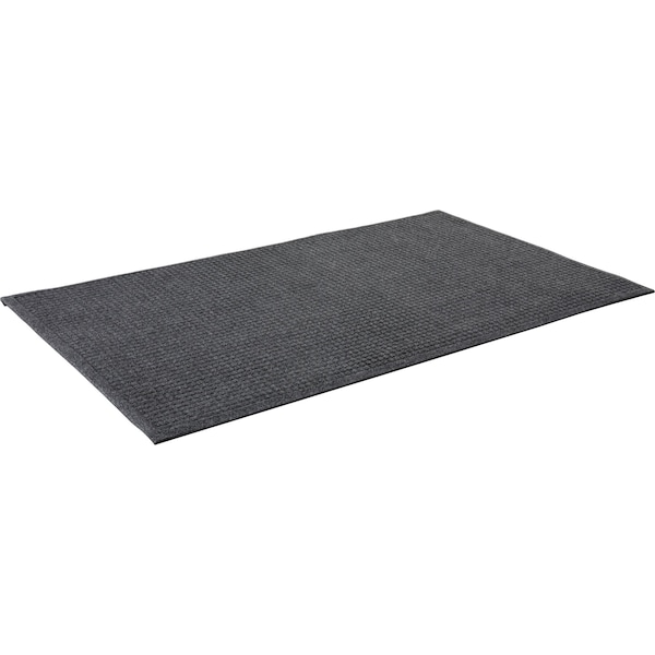 Genuine Joe Ecoguard Indoor Wiper Floor Mats, Charcoal Gray, 36 in W x 60 in L - GJO58936