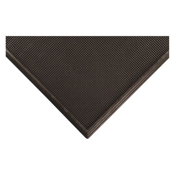 Notrax Footwear Sanitizing Mat, Black, 2 ft. L - 346S2432BL