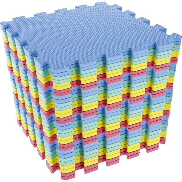 Stalwart EVA Foam, 12 in W x 12 in L, 4 PK - 80-32321-4