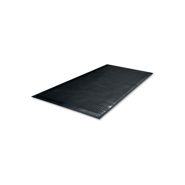 Sp Richards Genuine Joe Scraper Outdoor Mat 72"L X 48"W Black - GJO70467 - GJO70467