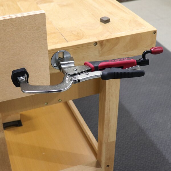 Milescraft ClampAnchors Clamp Accessory for Work Benches and Bench Clamps - 4017