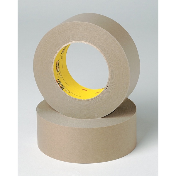 3M Flatback Tape, 144mm x 55, Med Brown, PK8 - 2517