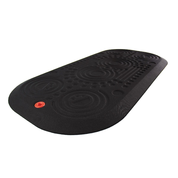 Floortex Antifatigue Mat, 39" L x 20" W, Black - FCA32039XBM