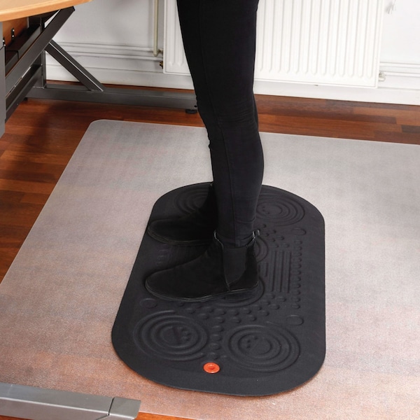 Floortex Antifatigue Mat, 39" L x 20" W, Black - FCA32039XBM