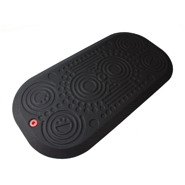 Floortex Antifatigue Mat, 39" L x 20" W, Black - FCA32039XBM