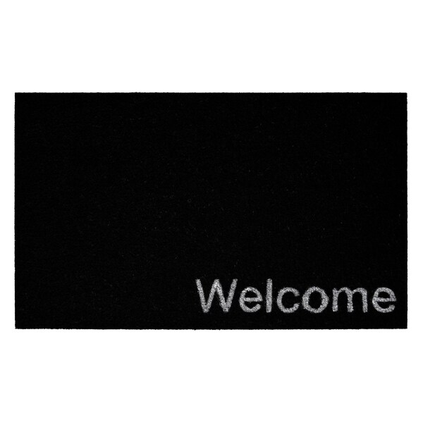 Calloway Mills Entrance Mat, Coir, Black, White - 106251729WELC
