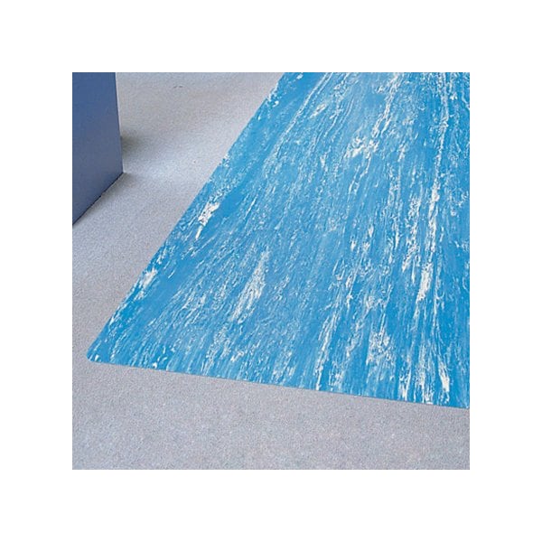 Bsc Preferred 3 x 15' Blue Marble Anti-Fatigue Mat - BUY00444614