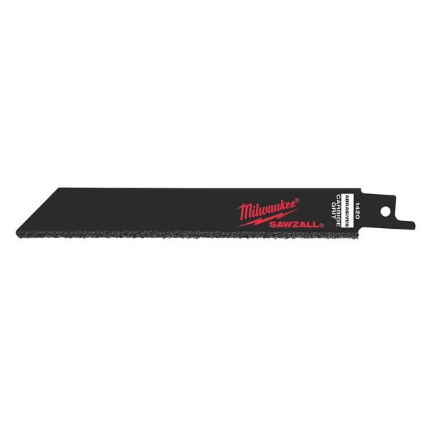 Milwaukee Tool 6" Carbide Grit SAWZALL Blade (3 Pk) - 48-00-1420