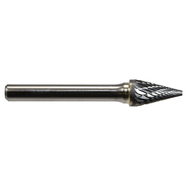 Mastercut Tool 16131 1/8x5/8x1/8x3 7 Degree Included Pointed Cone Singlecut - SM-43L3SC