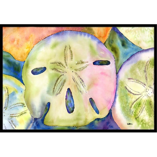 Carolines Treasures Sand Dollar Indoor Or Outdoor Mat - 18 x 27 in. - 8545-MAT