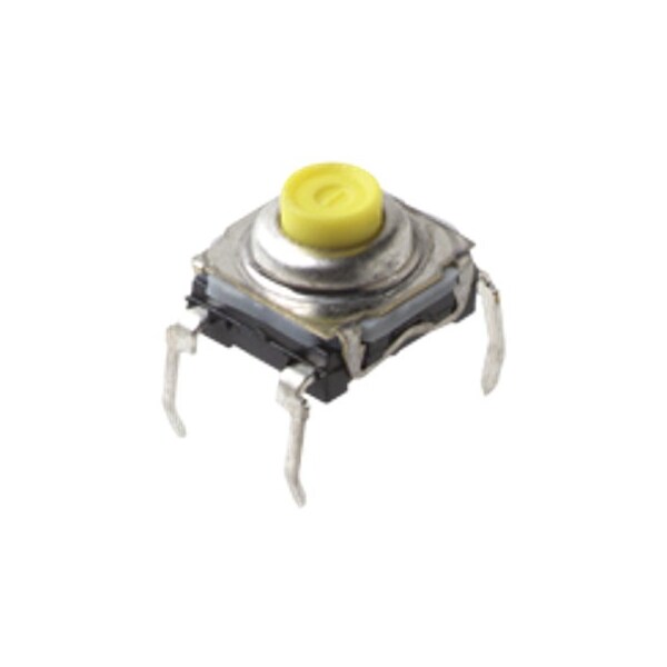 Interruptor de teclado C&K Components, 1 interruptor, SPST, momentáneo-táctil, 0.05A, 32Vdc, 1.6N, 4 agujeros en PCB, soldadura - KSL0M212LFT