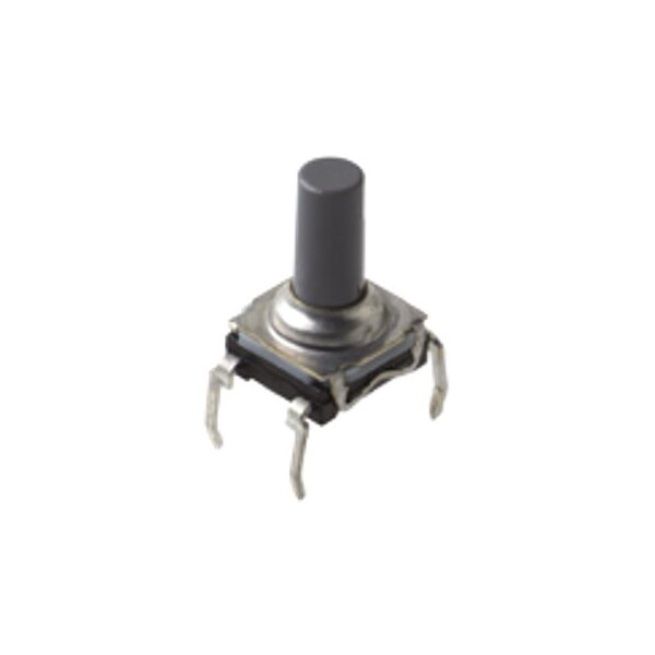 Interruptor de teclado, 1 interruptor, SPST, Momentáneo-táctil, 0.05A, 32Vdc, 5N, 4 agujeros de PCB, soldadura - KSL0V511LFTR