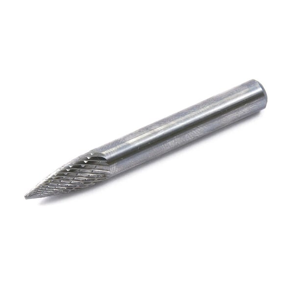 Forney Tungsten Carbide Burr, 1/4 in Tree Pointed SG-1 - 60126
