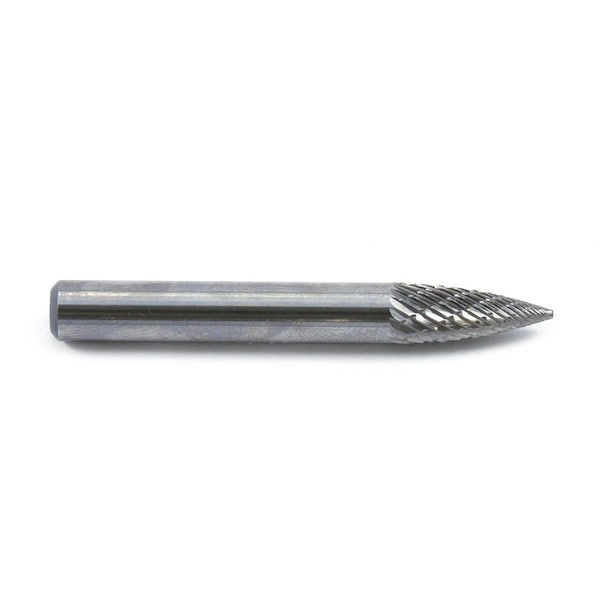 Forney Tungsten Carbide Burr, 1/4 in Tree Pointed SG-1 - 60126