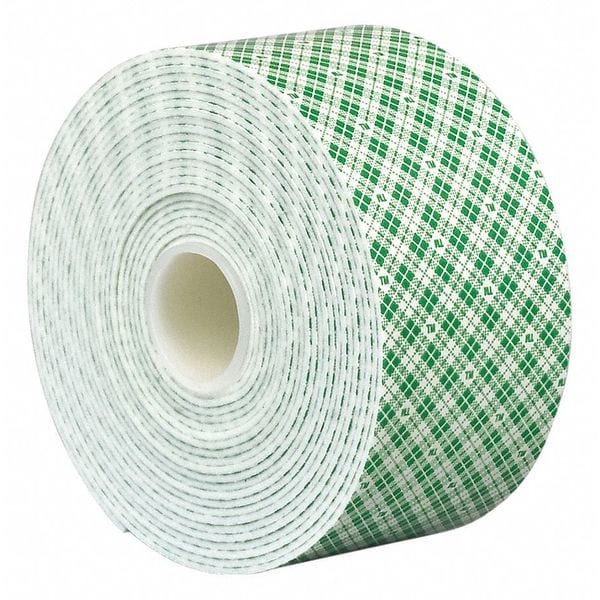 3M 3M 4016 Double Coated Foam Tape 5" x 5yd, White, 1/16" thick - 4016