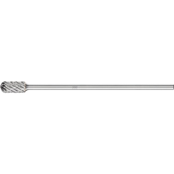 Pferd Carbide Bur - Cylind. (radius end), STEEL cut - 1/2" x 1" x 1/4" Shank - SC-5 L6 - 25643