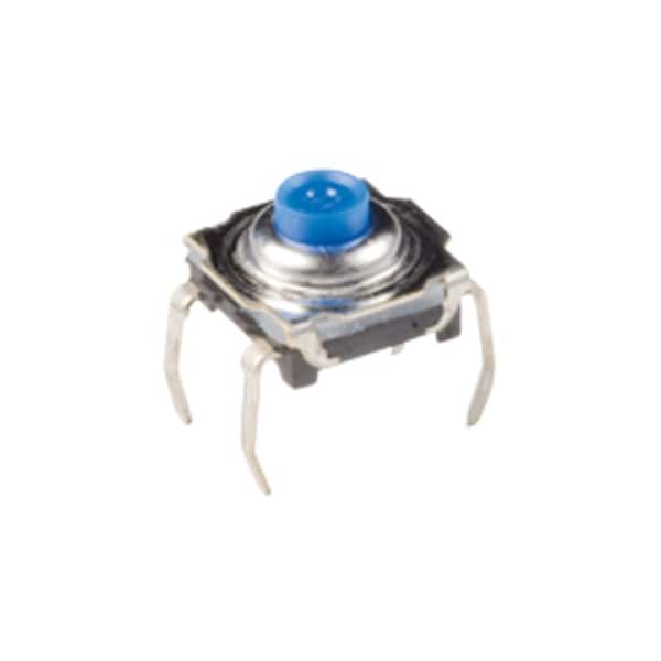 Interruptores táctiles de C&K Components, No Spst Ext Rnd Bttn 0.01A 32Vdc 0.2W - KSA0V331LFTR