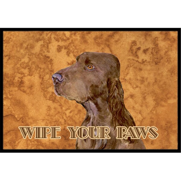 Carolines Treasures 24 x 36 In. Field Spaniel Wipe Your Paws Indoor Or Outdoor Mat - SS4879JMAT
