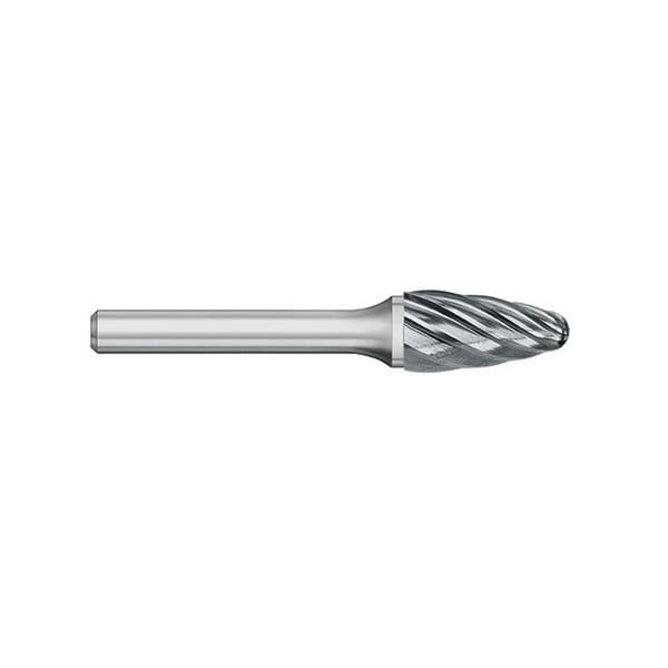 Kodiak Cutting Tools SF-1NF Type SF Carbide Bur Round Nose Tree for Aluminum - 5428621