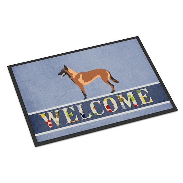 Carolines Treasures Malinois Belgian Shepherd Indoor or Outdoor Mat - 18 x 27 in. - CA69124
