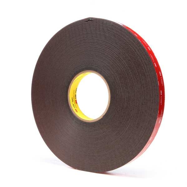 3M Double-Sided Foam Tape, 3/4 in W, 36 yd L, 1/16 in, Acrylic Foam, Double-Sided, 12 PK - 5952