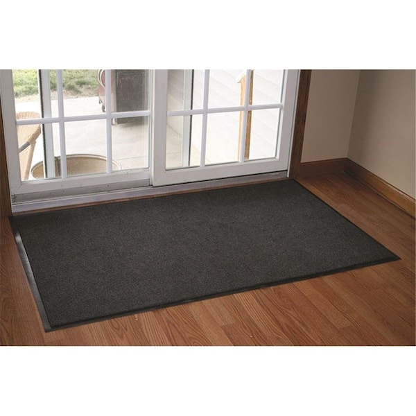 Esteras Tikar Wipe-N-Walk Entrance Mat, 4 x 8 in. - Charcoal - ES2949810