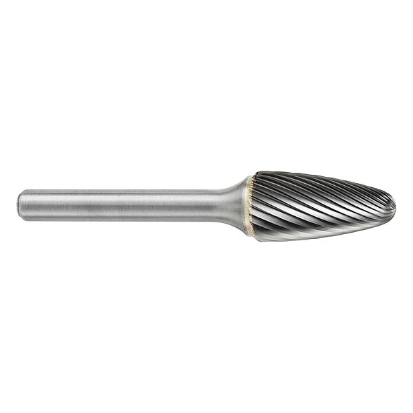 Sgspro Carbide Bur, 3/8" dia., 1/4" Shank, SF3 - 13325