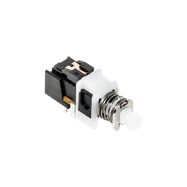 C&K Components Pushbutton Switch, Momentáneo, 1A, 15Vdc, 6 Orificios de PCB, Terminal de Soldadura, Montaje a través del orificio recto - PHB2UOATS1A