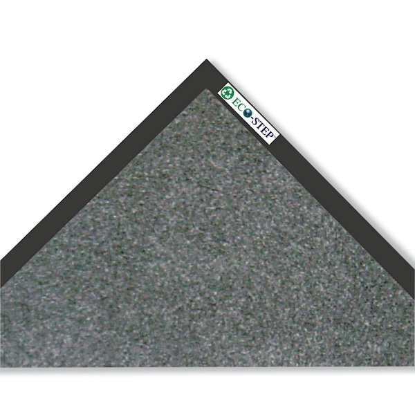 Crown Matting Technologies Floor Mat, 0.31" Thick, Charcoal, 36 in W x 10 in L - ET0310CH