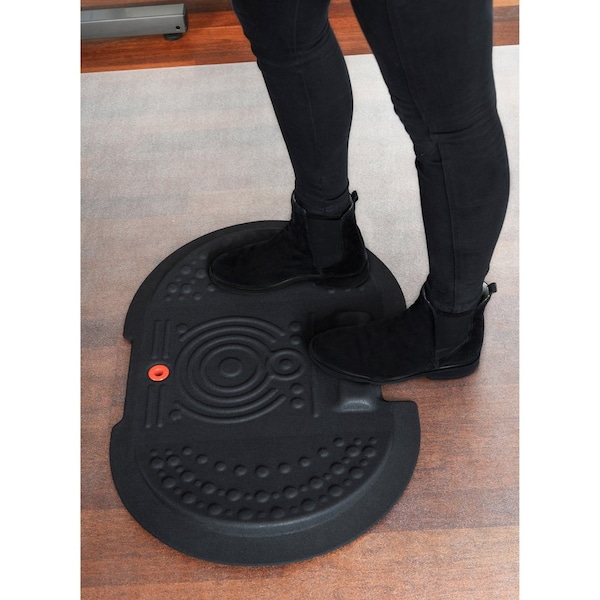 Floortex Antifatigue Mat, 30 in L x 20 in W, .2 in Thickness, Black - FLRFCA42030XBK