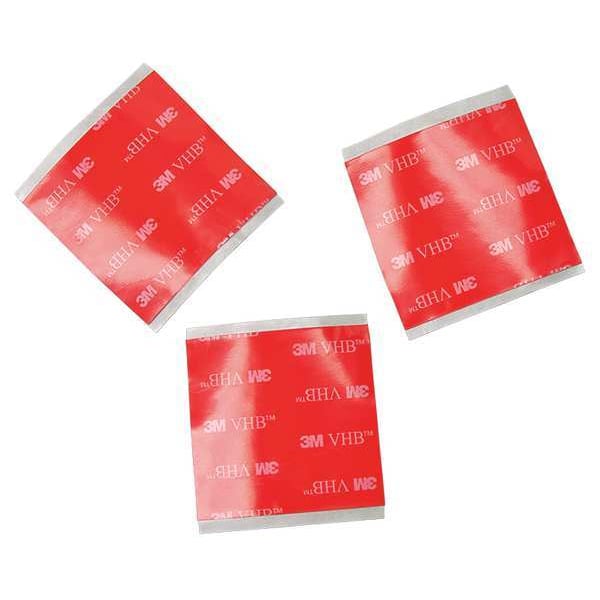3M 3M 4910 VHB Tape 1" x 1", Clear, 40 mil, 250PK - 4910