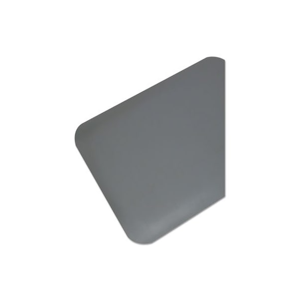 Millennium Mat Co Guardian, Pro Top Anti-Fatigue Mat, Pvc Foam/solid Pvc, 36 X 60, Gray - 44030550