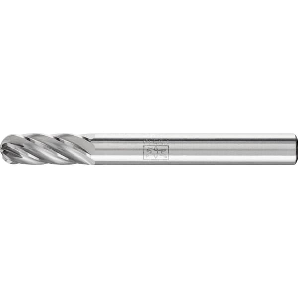 Pferd Carbide Bur - Cylind. Radius End, INOX Cut - 1/4" x 5/8" x 1/4" Shank - SC-1 - 24397