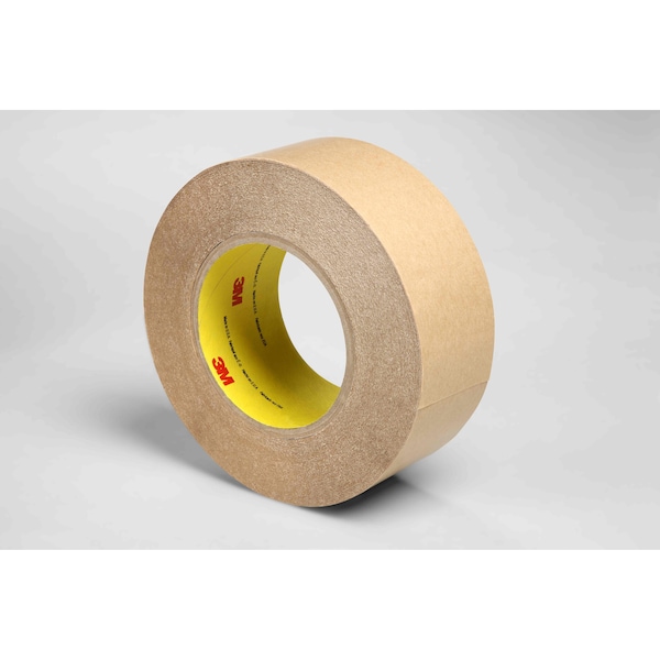 3M Film Tape, 2 in W, 60 yd L, 4 mil, Polypropylene Film, Double-Sided, 24 PK - 9576